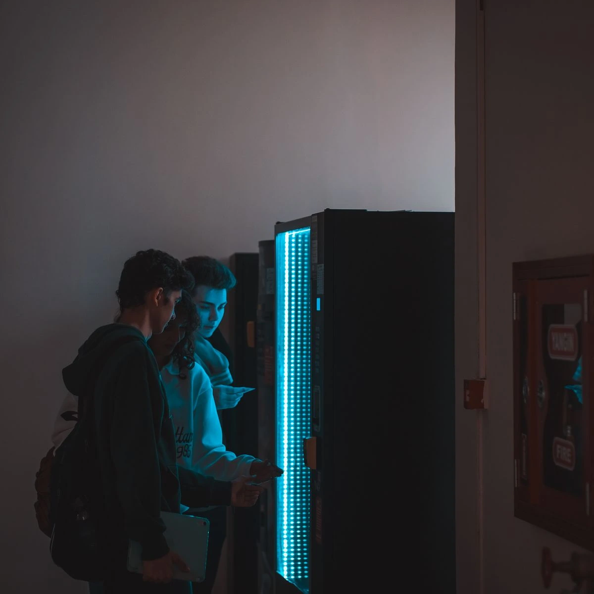 Snackit vending machine on a Hyderabad office campus