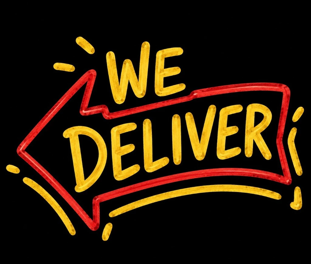 We deliver